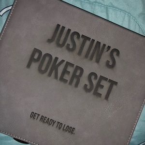 Justin’s Poker Set
